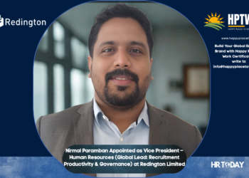 Nirmal Paramban Appointed as Vice President – Human Resources (Global Lead: Recruitment Productivity & Governance) at Redington Limited