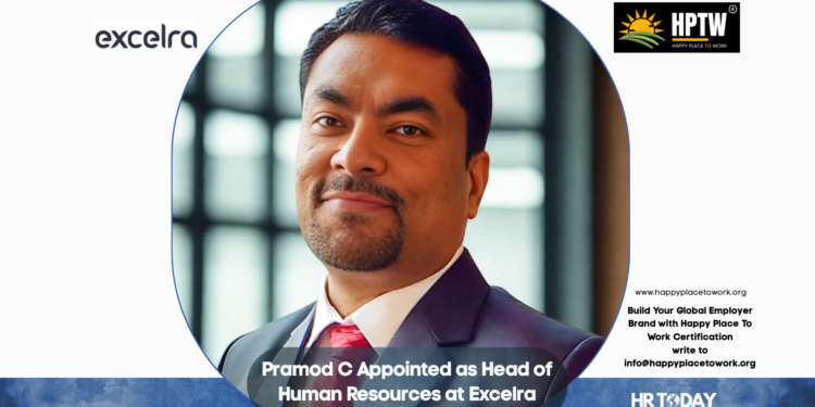 Pramod C Appointed as Head of Human Resources at Excelra