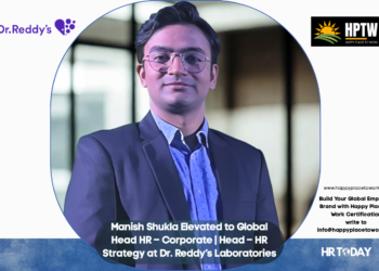 Manish Shukla Elevated to Global Head HR – Corporate | Head – HR Strategy at Dr. Reddy’s Laboratories