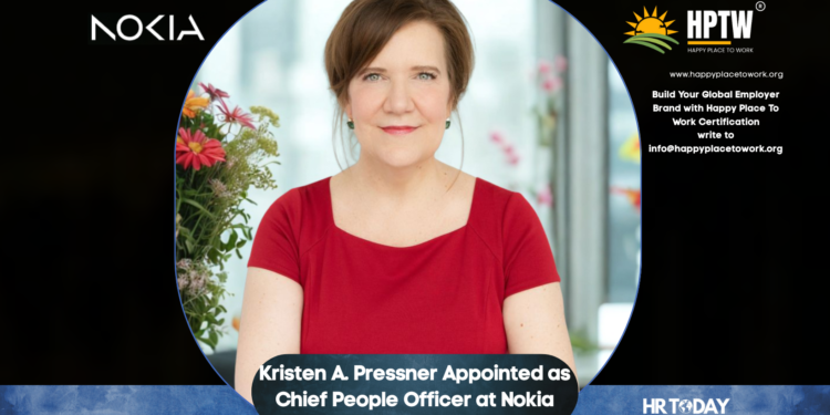 Kristen A. Pressner Appointed as Chief People Officer at Nokia