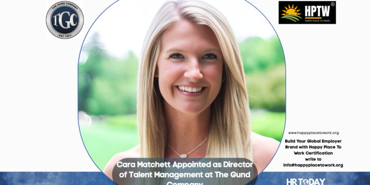 Cara Matchett Appointed as Director of Talent Management at The Gund Company