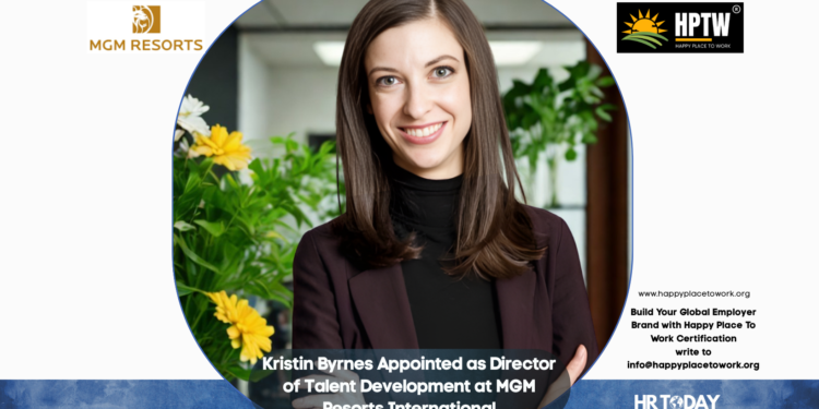 Kristin Byrnes Appointed as Director of Talent Development at MGM Resorts International