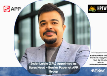 Inder Laleja (IPL) Appointed as Sales Head – Barrier Paper at APP Group