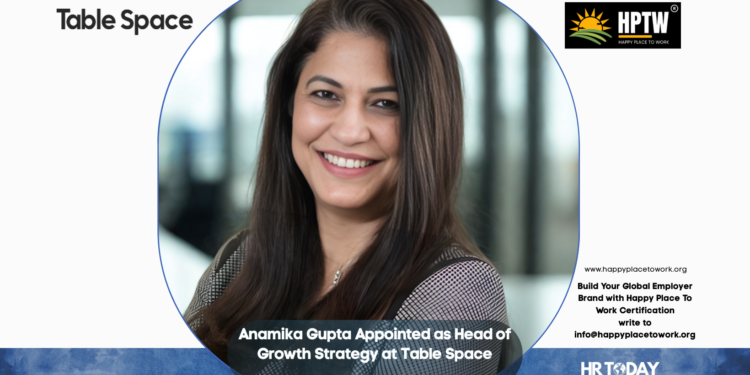 Anamika Gupta Appointed as Head of Growth Strategy at Table Space