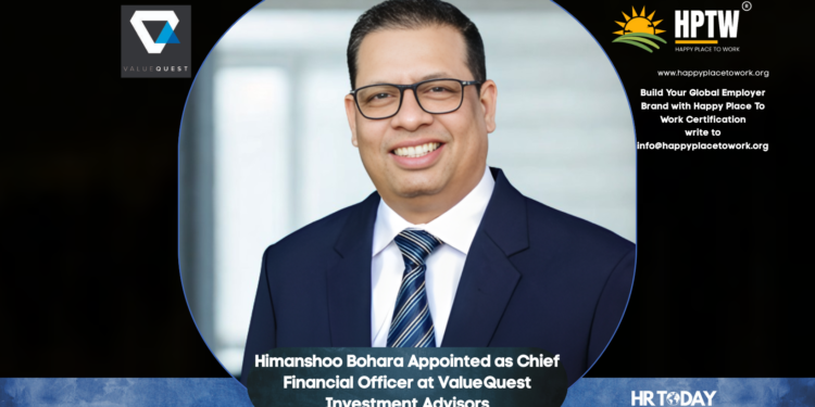 Himanshoo Bohara Appointed as Chief Financial Officer at ValueQuest Investment Advisors