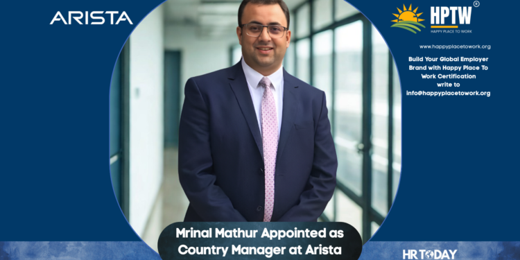 Mrinal Mathur Appointed as Country Manager at Arista Networks
