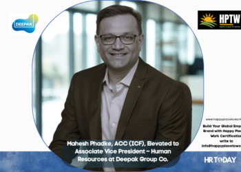 Mahesh Phadke, ACC (ICF), Elevated to Associate Vice President – Human Resources at Deepak Group Co.