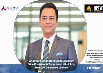 Vinammra Singh Elevated to Assistant Vice President & Zonal Head HR at Axis Max Life Insurance Limited
