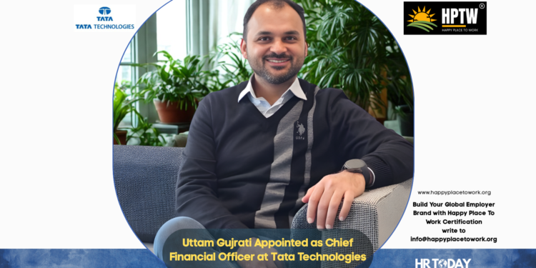 Uttam Gujrati Appointed as Chief Financial Officer at Tata Technologies