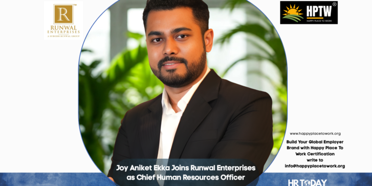 Joy Aniket Ekka Joins Runwal Enterprises as Chief Human Resources Officer