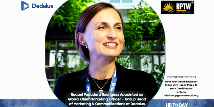 Raquel Podadera Rodríguez Appointed as Global Chief Marketing Officer – Group Head of Marketing & Communications at Dedalus
