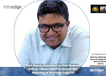 Shail Gaurav Appointed as Chief Business Officer – Naukri 360/FF & Head of B2C Marketing at Info Edge India Ltd