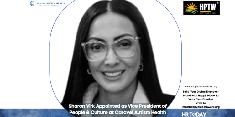 Sharon Virk Appointed as Vice President of People & Culture at Caravel Autism Health