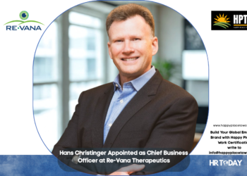 Hans Christinger Appointed as Chief Business Officer at Re-Vana Therapeutics