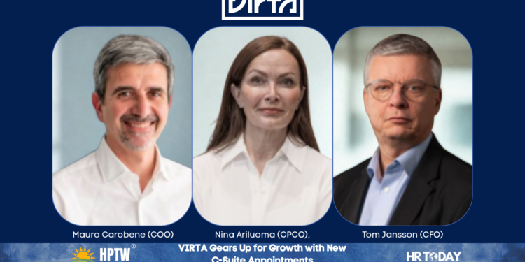 VIRTA Gears Up for Growth with New C-Suite Appointments