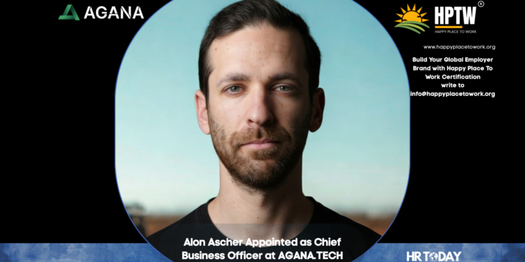 Alon Ascher Appointed as Chief Business Officer at AGANA.TECH