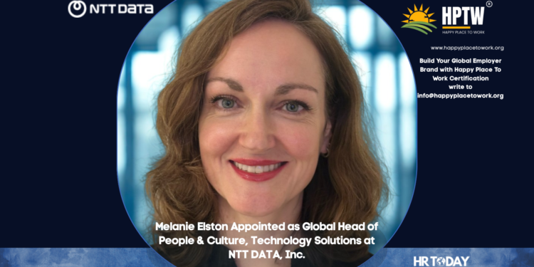 Melanie Elston Appointed as Global Head of People & Culture, Technology Solutions at NTT DATA, Inc.