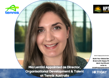 Mia Lentini Appointed as Director, Organisational Development & Talent at Tennis Australia