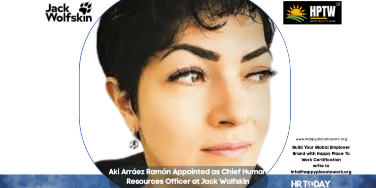 Aki Arráez Ramón Appointed as Chief Human Resources Officer at Jack Wolfskin