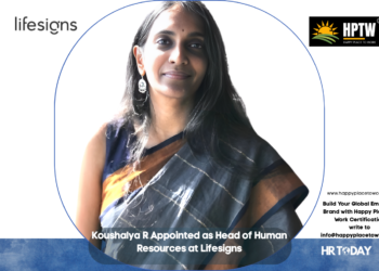 Koushalya R Appointed as Head of Human Resources at Lifesigns