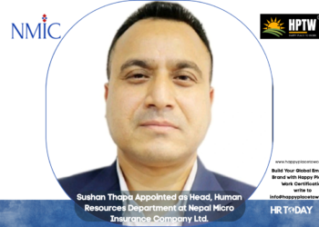 Sushan Thapa Appointed as Head, Human Resources Department at Nepal Micro Insurance Company Ltd.