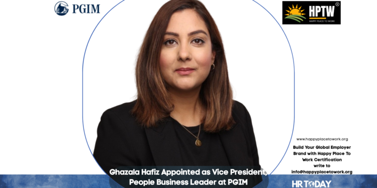 Ghazala Hafiz Appointed as Vice President, People Business Leader at PGIM