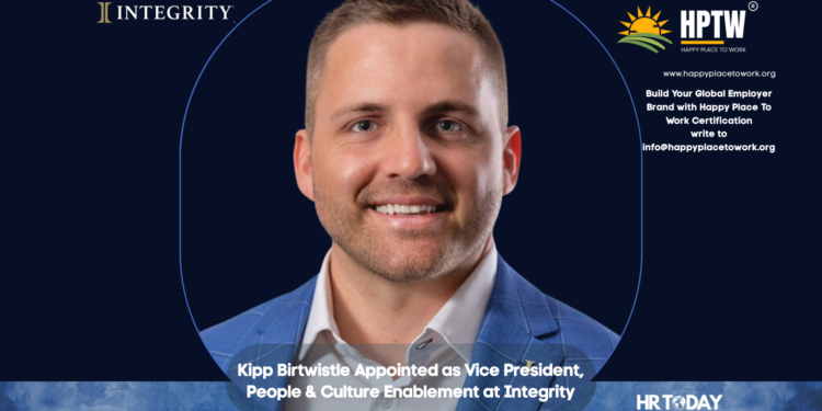 Kipp Birtwistle Appointed as Vice President, People & Culture Enablement at Integrity