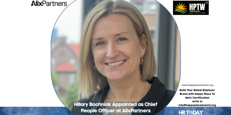 Hillary Bochniak Appointed as Chief People Officer at AlixPartners