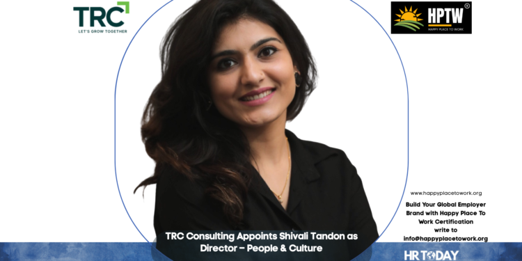TRC Consulting Appoints Shivali Tandon as Director – People & Culture