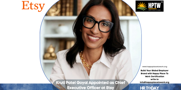 Kruti Patel Goyal Appointed as Chief Executive Officer at Etsy