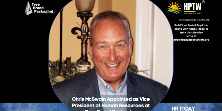 Chris McSwain Appointed as Vice President of Human Resources at Tree Brand Packaging