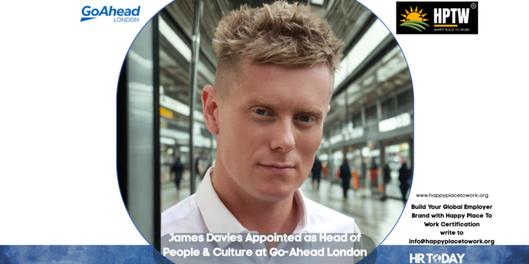 James Davies Appointed as Head of People & Culture at Go-Ahead London