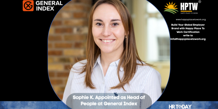 Sophie K. Appointed as Head of People at General Index