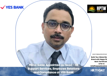 Milind Sable Appointed as Head – HR Support Services, Employee Relations and Compliance at YES BANK