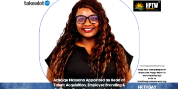 Azaqiqe Mkosana Appointed as Head of Talent Acquisition, Employer Branding & Graduate Recruitment at takealot.com