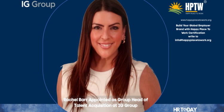 Rachel Barr Appointed as Group Head of Talent Acquisition at IG Group