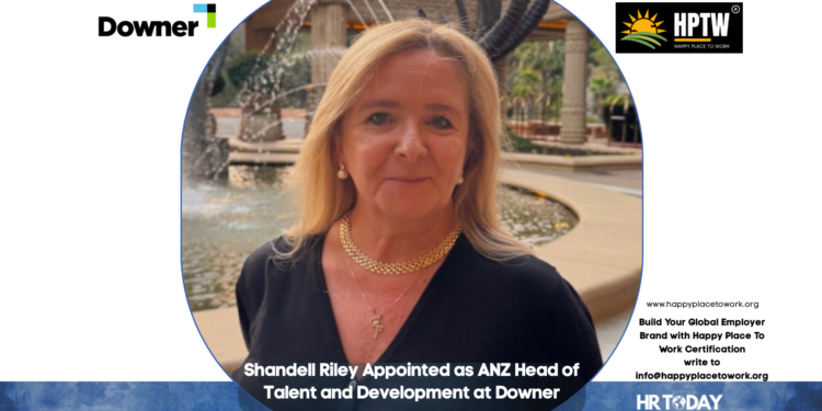 Shandell Riley Appointed as ANZ Head of Talent and Development at Downer
