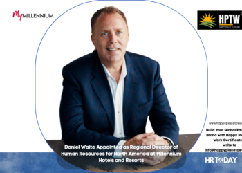 Daniel Waite Appointed as Regional Director of Human Resources for North America at Millennium Hotels and Resorts