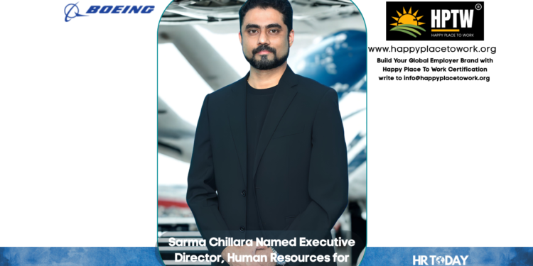 Sarma Chillara Named Executive Director, Human Resources for Boeing India and South Asia