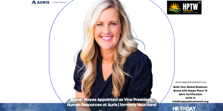 Brene’ Mayes Appointed as Vice President, Human Resources at Auris | formerly Heartland