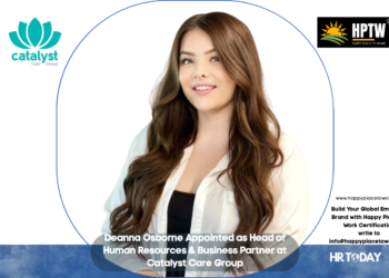 Deanna Osborne Appointed as Head of Human Resources & Business Partner at Catalyst Care Group