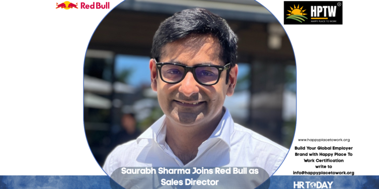 Saurabh Sharma Joins Red Bull as Sales Director