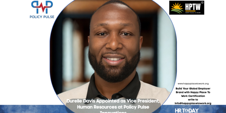 Durelle Davis Appointed as Vice President, Human Resources at Policy Pulse Innovations
