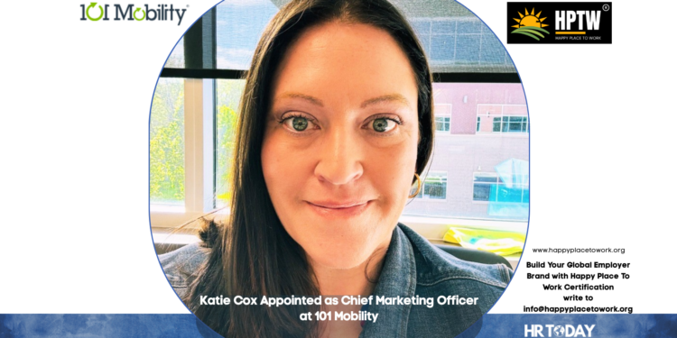 Katie Cox Appointed as Chief Marketing Officer at 101 Mobility