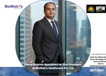 Paras Sharma Appointed as Vice President at BioMatrix Healthcare Pvt. Ltd.