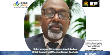 Balamurugan Chinnasamy Appointed as Chief Operating Officer at Bharat Ecofuels