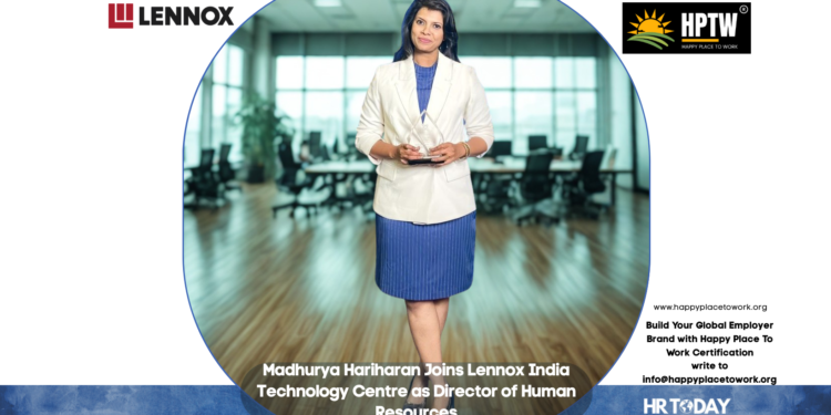 Madhurya Hariharan Joins Lennox India Technology Centre as Director of Human Resources