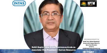 Rohit Gupta Joins Intas Pharmaceuticals as Associate Vice President – Human Resource