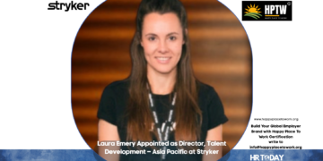 Laura Emery Appointed as Director, Talent Development – Asia Pacific at Stryker