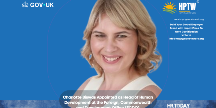 Charlotte Biswas Appointed as Head of Human Development at the Foreign, Commonwealth and Development Office (FCDO)